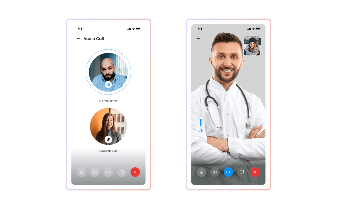 Secure Audio & Video Calls